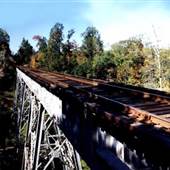 Montgomery County RR tracks & trestle