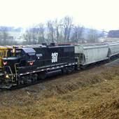 Yadkin Valley Railroad - Tracks and Yard